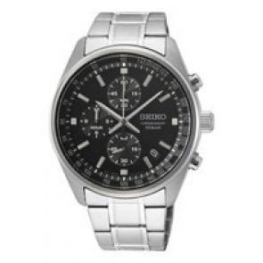 Horlogeband Seiko SSB379P1 / 8T67-00L0 / M0E0F21J0 Staal 22mm