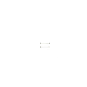 Universeel Bandbevestigingspennen (plat) T-BAR-PEVL22 - 22mm - ∅ 1.4mm - 2 stuks