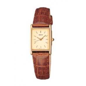 Horlogeband Seiko SXGC60P1-1N01-5G40 Leder Cognac