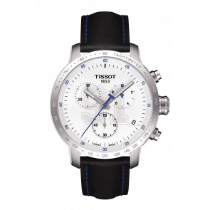 Horlogeband Tissot T610035163.XL Leder Zwart 19mm