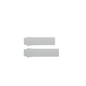 Horlogeband Tissot T075220 / T610035118 Rubber Wit 18mm