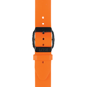 Horlogeband Tissot T081.420.17.0570.2 T-RaceT603035437 Rubber Oranje 19mm
