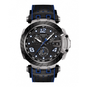 Horlogeband Tissot T1154172705703 / T603045144 Rubber Zwart 21mm