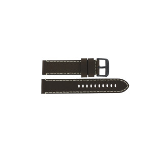 Horlogeband Tissot XL / T1166173604700 / T600043873 Leder Bruin 22mm