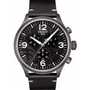 Horlogeband Tissot T1166173606700 / T600043912 Kunststof/Plastic Zwart 22mm