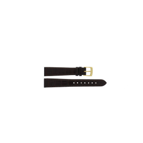 Horlogeband Tissot T600013013 Leder Bruin 15mm