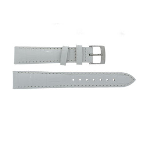 Horlogeband Tissot T600036971 Leder Wit 16mm