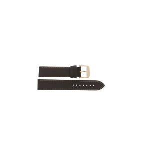 Horlogeband Tissot T600039947 / XL Leder Bruin 19mm
