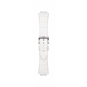 Horlogeband Tissot T1053091601800A Leder Wit 15mm