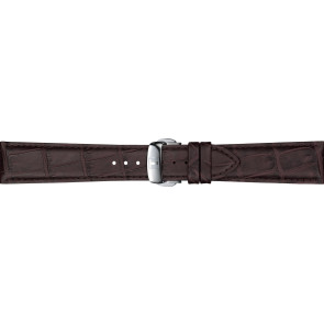 Horlogeband Tissot T600045399 Leder Bruin 21mm