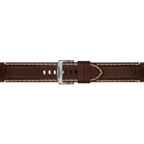 Horlogeband Tissot T600045600 Leder Bruin 22mm