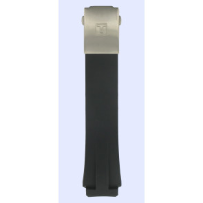 Horlogeband Smartwatch Tissot T0015204728100A Rubber Zwart