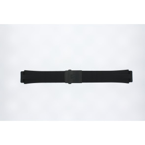 Horlogeband Tissot T0015204705100A / T603025574 Rubber Zwart 20mm