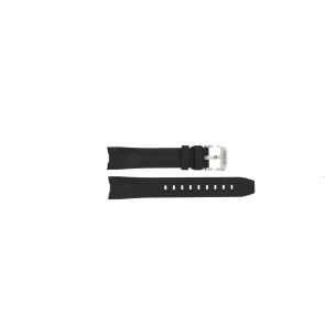 Tissot horlogeband T055.417.A PRC 200 - T461 - T055417A -T603032879 Rubber Zwart 19mm