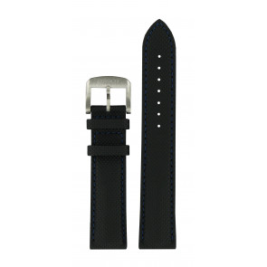 Horlogeband Tissot T0954171703737A / T603036310 Nylon/perlon Zwart 19mm