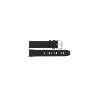 Horlogeband Tissot T1204071704100 / T603042424 Rubber Zwart 21mm