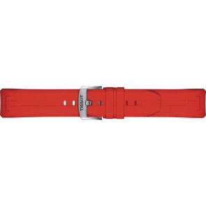 Horlogeband Smartwatch Tissot T603044329 / T1214204705101A Rubber Rood 23mm