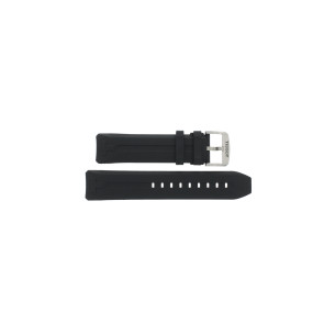Horlogeband Smartwatch Tissot T603044330 / T1214204705105A Rubber Zwart 23mm