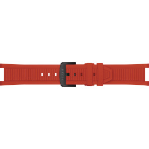 Horlogeband Tissot T603048546 Rubber Rood 14mm