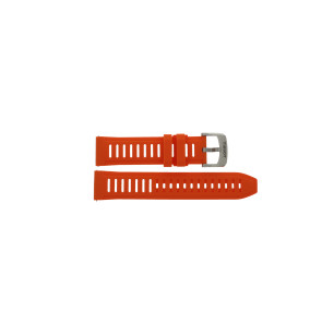 Horlogeband Tissot T603049212 Rubber Oranje 21mm