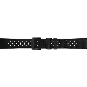 Horlogeband Tissot T603049462 Rubber Zwart 20mm