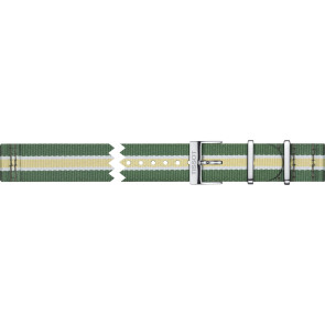 Horlogeband Tissot T604039512 Nylon/perlon Bi-Color 19mm