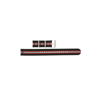 Horlogeband Tissot T0954171703727A / T604039515 Onderliggend Nylon/perlon Bi-Color 19mm
