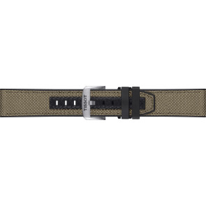 Horlogeband Tissot T604047746 Nylon/perlon Bruin 23mm