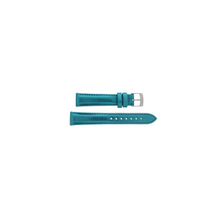 Horlogeband Tissot T604048131 Rubber Turquoise 16mm