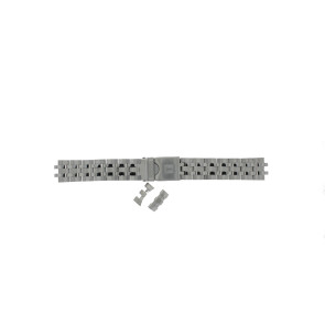 Tissot horlogeband T055.417.A PRC 200 - T605031423 Staal Zilver 19mm