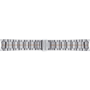 Horlogeband Tissot T605033556 Staal Bi-Color 18mm