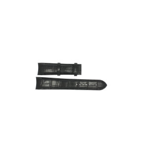 Horlogeband Tissot T0356171605100A XL / T610028583 Croco leder Zwart 23mm