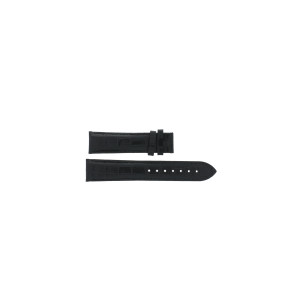 Tissot horlogeband T019.430 - T610029775 Croco leder Zwart 20mm + zwart stiksel