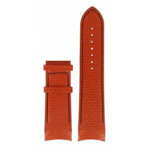 Horlogeband Tissot T600030665 / T610030667 Leder Oranje 24mm