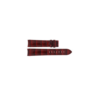 Horlogeband Tissot T0352101601101A / T610031401 Leder Rood