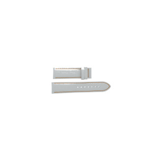 Horlogeband Tissot PRC200 / T0144171611600A / T610031660 Leder Wit 19mm