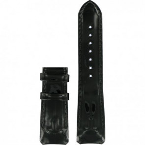 Horlogeband Tissot T0472204612600A / T610032079 Leder Zwart 21mm