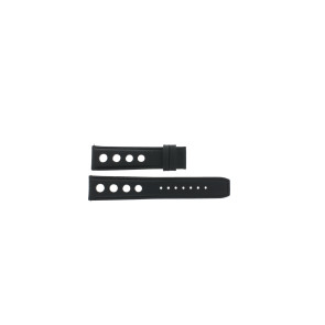 Horlogeband Tissot T1004301605100 / PRS516 / T610037164 Leder Zwart 20mm