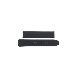 Horlogeband Smartwatch Tissot T610046208 Rubber Zwart 23mm