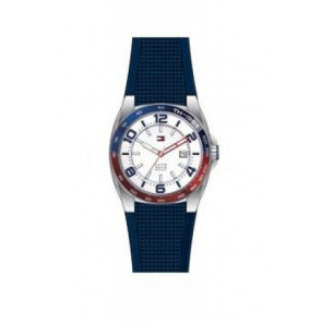 Horlogeband Tommy Hilfiger TH1790885 Rubber Blauw