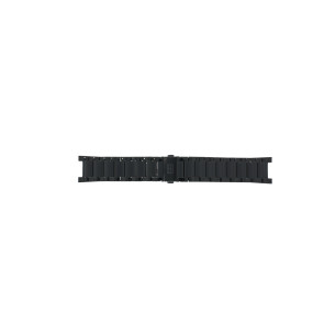 Horlogeband Tommy Hilfiger TH-365-1-34-2573 / TH-365-1-34-2812 / TH679001554 Staal Zwart 22mm