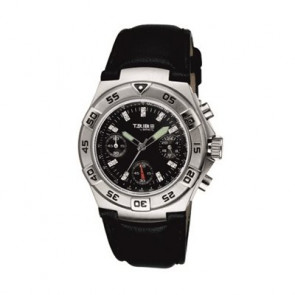 Horlogeband Breil TW0096 Leder Zwart
