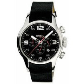 Horlogeband Breil TW0370 Leder Zwart 21mm