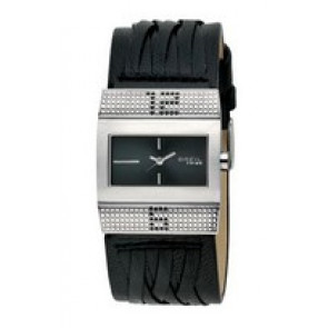 Horlogeband Breil TW0461 Leder Zwart 30mm