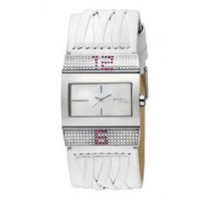 Horlogeband Breil TW0462 Leder Wit 30mm