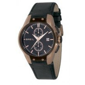 Horlogeband Breil TW0602 Leder Zwart 17mm
