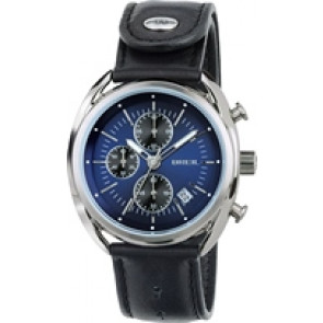 Horlogeband Breil TW1528 Leder Zwart 22mm