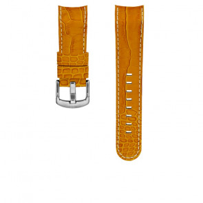 Horlogeband TW Steel TWB114 Leder Oranje 22mm