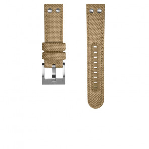 TW Steel horlogeband TWS601 Textiel Beige 22mm + standaard stiksel