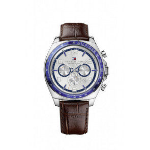 Horlogeband Tommy Hilfiger TH-212-1-27-1413 / TH1790937 / TH679301574 Leder Bruin 22mm